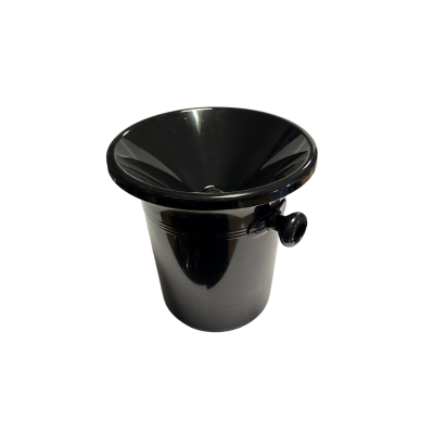 PLJUVAČNICA CRNA PVC AKRIL