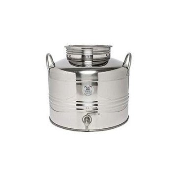 BAČVA inox ZA ULJE 5 LIT+PIPA